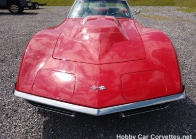 1969 Monza Red Corvette Stingray Convertible Automatic