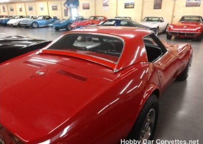 1969 Monza Red Corvette Stingray Convertible Automatic