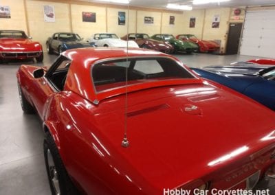 1969 Monza Red Corvette Stingray Convertible Automatic