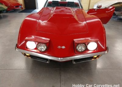 1969 Monza Red Corvette Stingray Convertible Automatic