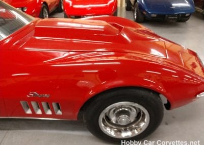 1969 Monza Red Corvette Stingray Convertible Automatic