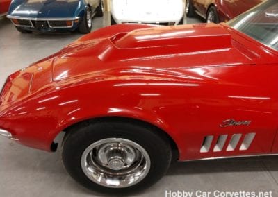 1969 Monza Red Corvette Stingray Convertible Automatic