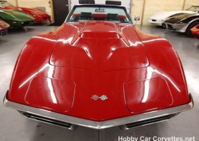 1969 Monza Red Corvette Stingray Convertible Automatic