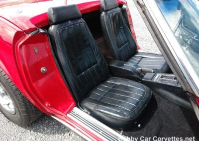 1969 Monza Red Corvette Stingray Convertible Automatic