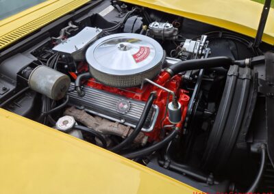 1969 Yellow Corvette Stingray Convertible 4spd
