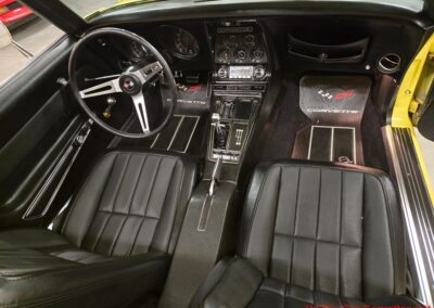 1969 Yellow Corvette Stingray Convertible 4spd