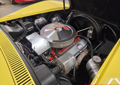 1969 Yellow Corvette Stingray Convertible 4spd