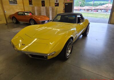 1969 Yellow Corvette Stingray Convertible 4spd