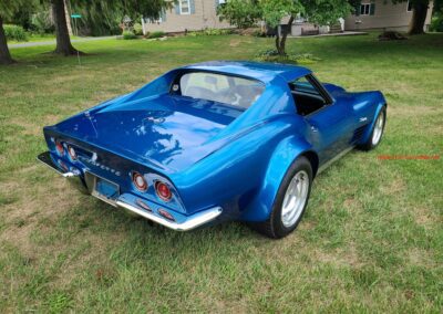 1970 Mulsanne Blue Corvette 4spd T Top Hot Rod