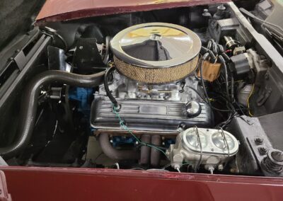 1970 Burgundy Corvette 4spd Custom For Sale