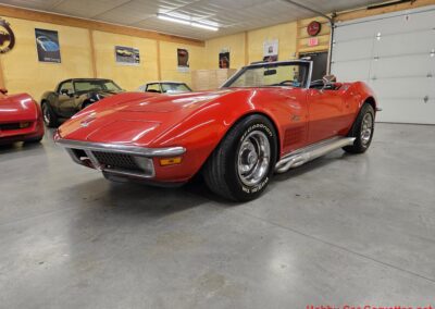 1970 Monza Red Corvette Stingray Convertible For Sale