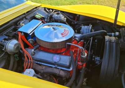 1970 Daytona Yellow Corvette Stingray Convertible 4spd