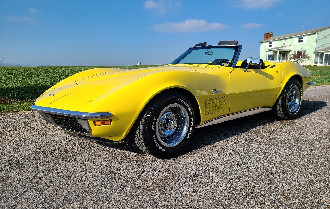 1970 Daytona Yellow Corvette Convertible For Sale Hobby Car