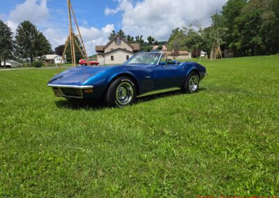 1971 Bridgehampton Blue Corvette Stingray Convertible For Sale