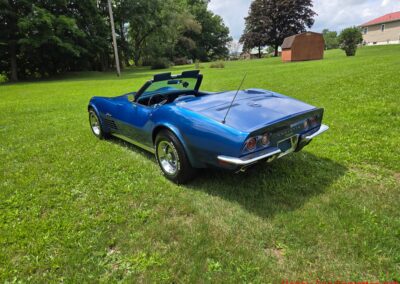 1971 Bridgehampton Blue Corvette Stingray Convertible For Sale