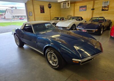 1971 Bridgehampton Blue Corvette Stingray Convertible For Sale
