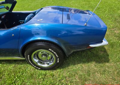1971 Bridgehampton Blue Corvette Stingray Convertible For Sale