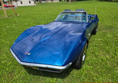 1971 Bridgehampton Blue Corvette Stingray Convertible For Sale