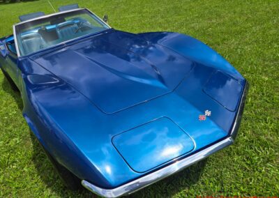 1971 Bridgehampton Blue Corvette Stingray Convertible For Sale