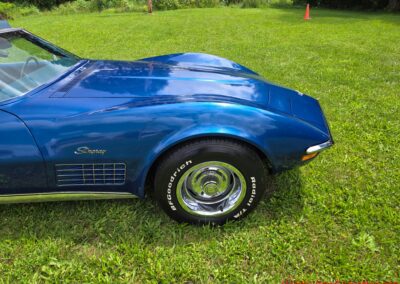 1971 Bridgehampton Blue Corvette Stingray Convertible For Sale