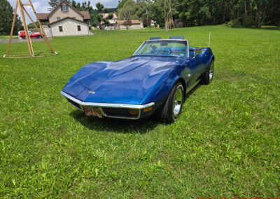 1971 Bridgehampton Blue Corvette Stingray Convertible For Sale