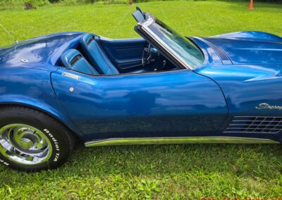1971 Bridgehampton Blue Corvette Stingray Convertible For Sale