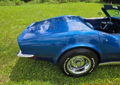 1971 Bridgehampton Blue Corvette Stingray Convertible For Sale