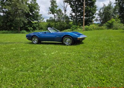 1971 Bridgehampton Blue Corvette Stingray Convertible For Sale
