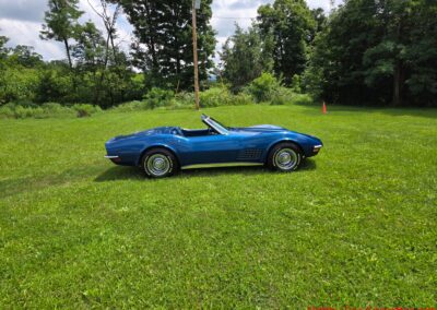 1971 Bridgehampton Blue Corvette Stingray Convertible For Sale
