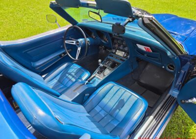 1971 Bridgehampton Blue Corvette Stingray Convertible For Sale