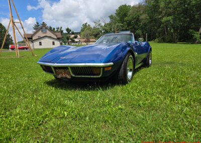 1971 Bridgehampton Blue Corvette Stingray Convertible For Sale