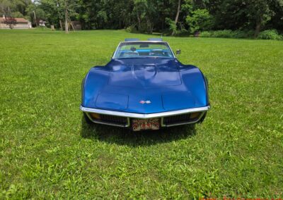 1971 Bridgehampton Blue Corvette Stingray Convertible For Sale