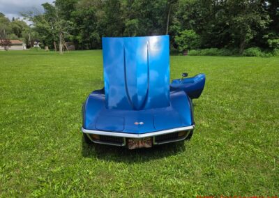 1971 Bridgehampton Blue Corvette Stingray Convertible For Sale