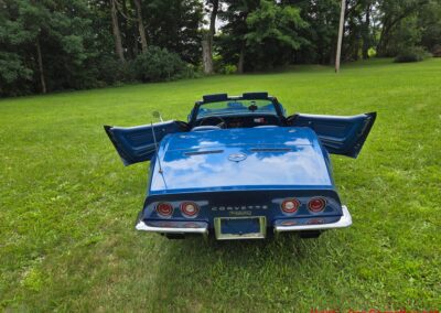 1971 Bridgehampton Blue Corvette Stingray Convertible For Sale