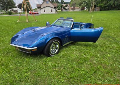 1971 Bridgehampton Blue Corvette Stingray Convertible For Sale