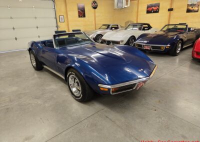 1971 Bridgehampton Blue Corvette Stingray Convertible For Sale