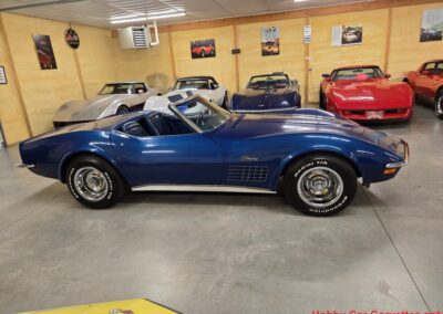 1971 Bridgehampton Blue Corvette Stingray Convertible For Sale