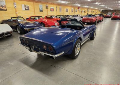 1971 Bridgehampton Blue Corvette Stingray Convertible For Sale