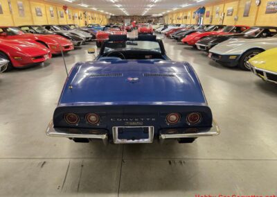 1971 Bridgehampton Blue Corvette Stingray Convertible For Sale