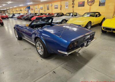 1971 Bridgehampton Blue Corvette Stingray Convertible For Sale