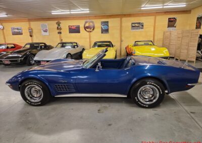 1971 Bridgehampton Blue Corvette Stingray Convertible For Sale