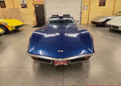 1971 Bridgehampton Blue Corvette Stingray Convertible For Sale