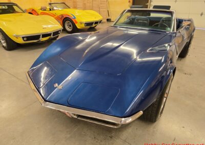 1971 Bridgehampton Blue Corvette Stingray Convertible For Sale