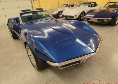 1971 Bridgehampton Blue Corvette Stingray Convertible For Sale