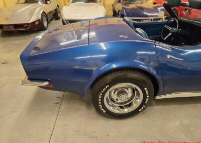 1971 Bridgehampton Blue Corvette Stingray Convertible For Sale