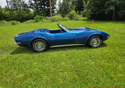 1971 Bridgehampton Blue Corvette Stingray Convertible For Sale