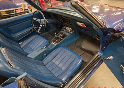 1971 Bridgehampton Blue Corvette Stingray Convertible For Sale
