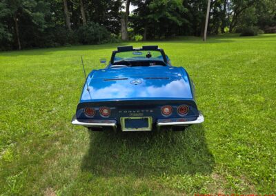 1971 Bridgehampton Blue Corvette Stingray Convertible For Sale