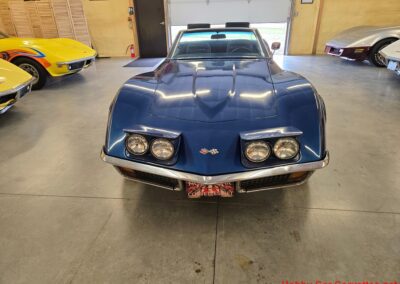 1971 Bridgehampton Blue Corvette Stingray Convertible For Sale
