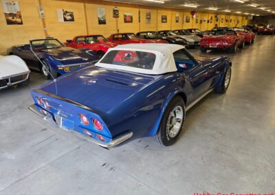 1971 Bridgehampton Blue Corvette Stingray Convertible For Sale